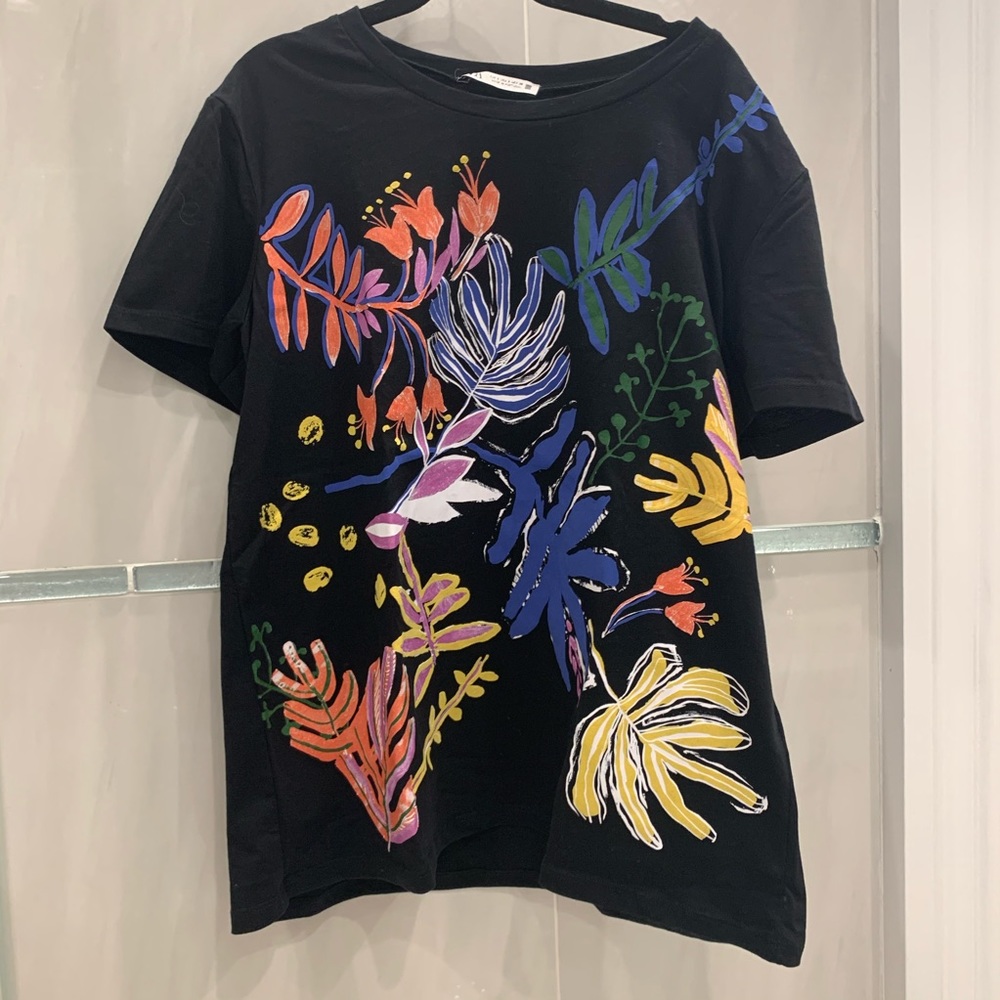 FLORAL ZARA TOP